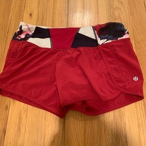 Lululemon running shorts